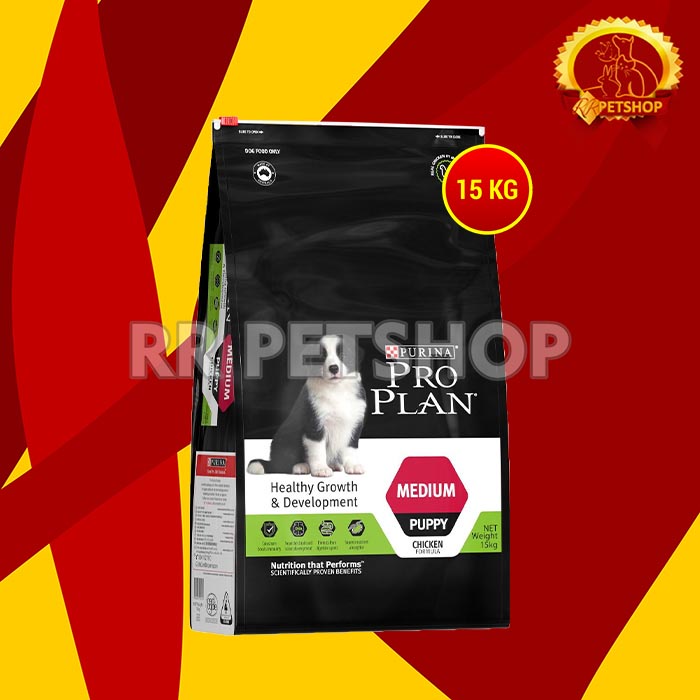 Makanan Anjing dewasa Pro Plan Dog food Medium puppy 16kg proplan