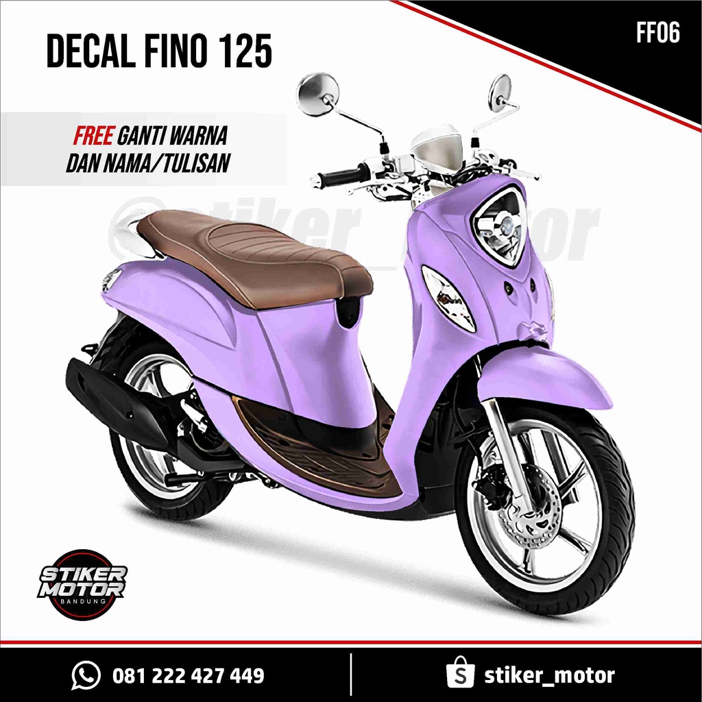 Jual Decal Fino Lilac Fullbody Fino Lilac Stiker Fino Lilac Decal Fino Fullbody Lilac Stiker Polos Indonesia Shopee Indonesia