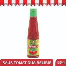 

SAOS DUA BELIBIS SAUS TOMAT + CABAI - HARGA PROMO - 135 ml & 340 ML