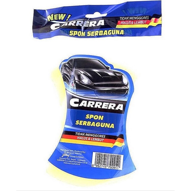 Spons Mobil Carrera/Spons Cuci Motor/Sponge jumbo/Spons Tebal/Spon Serbaguna