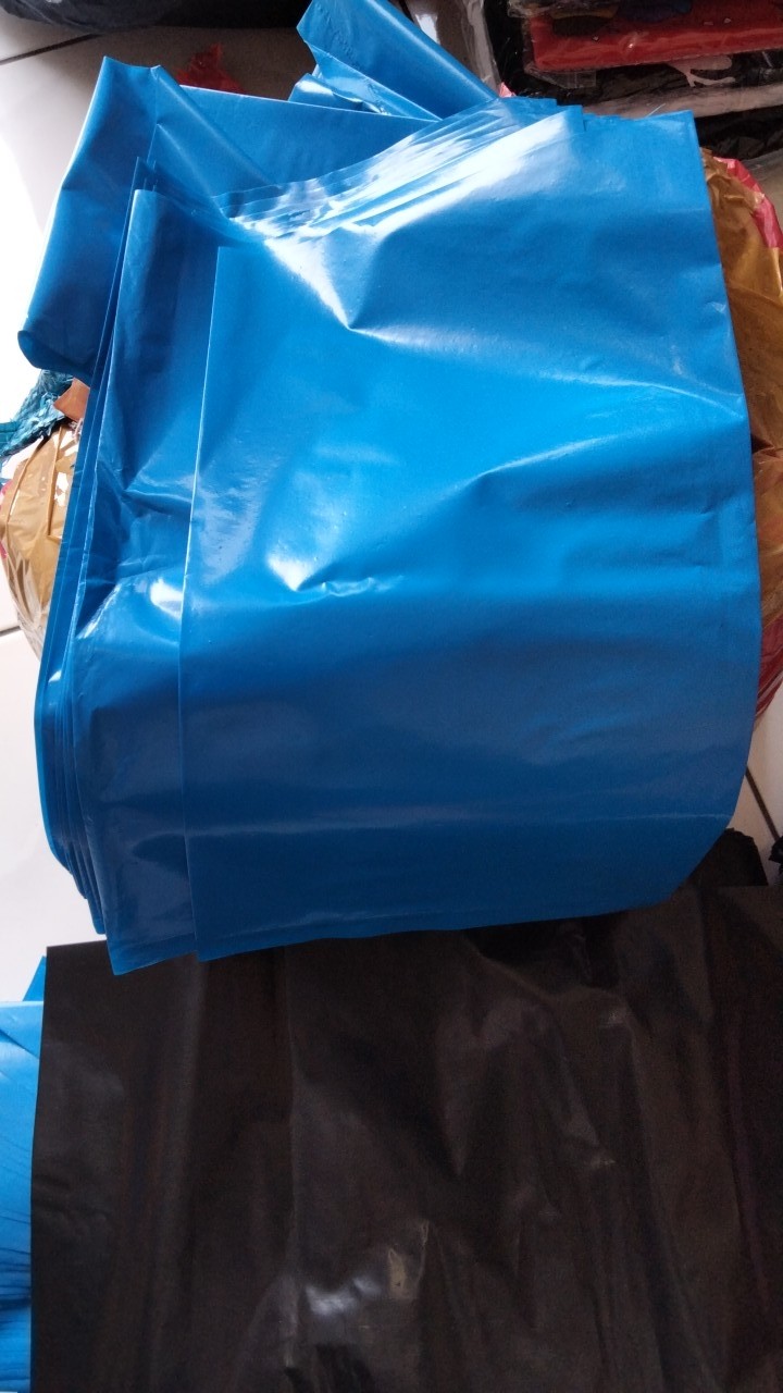 25x35 Pe Hitam -harga Per 1 Kg -plastik Tanpa Plong Tebel Tidak Transparant Kualitas Premium Murah