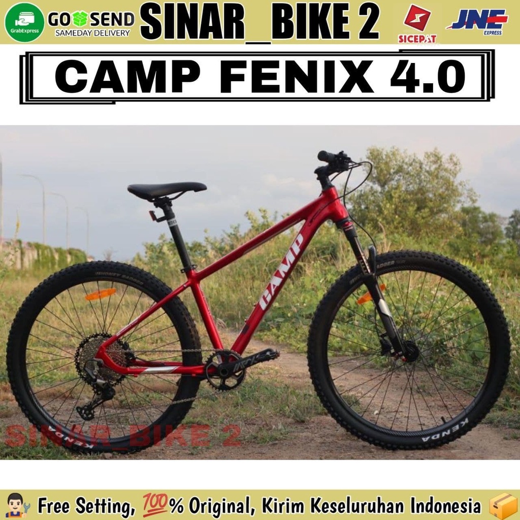 Sepeda Gunung 27,5 Inch ELEMENT CAMP FENIX 4.0 Deore 12 Speed Rem Hidrolik