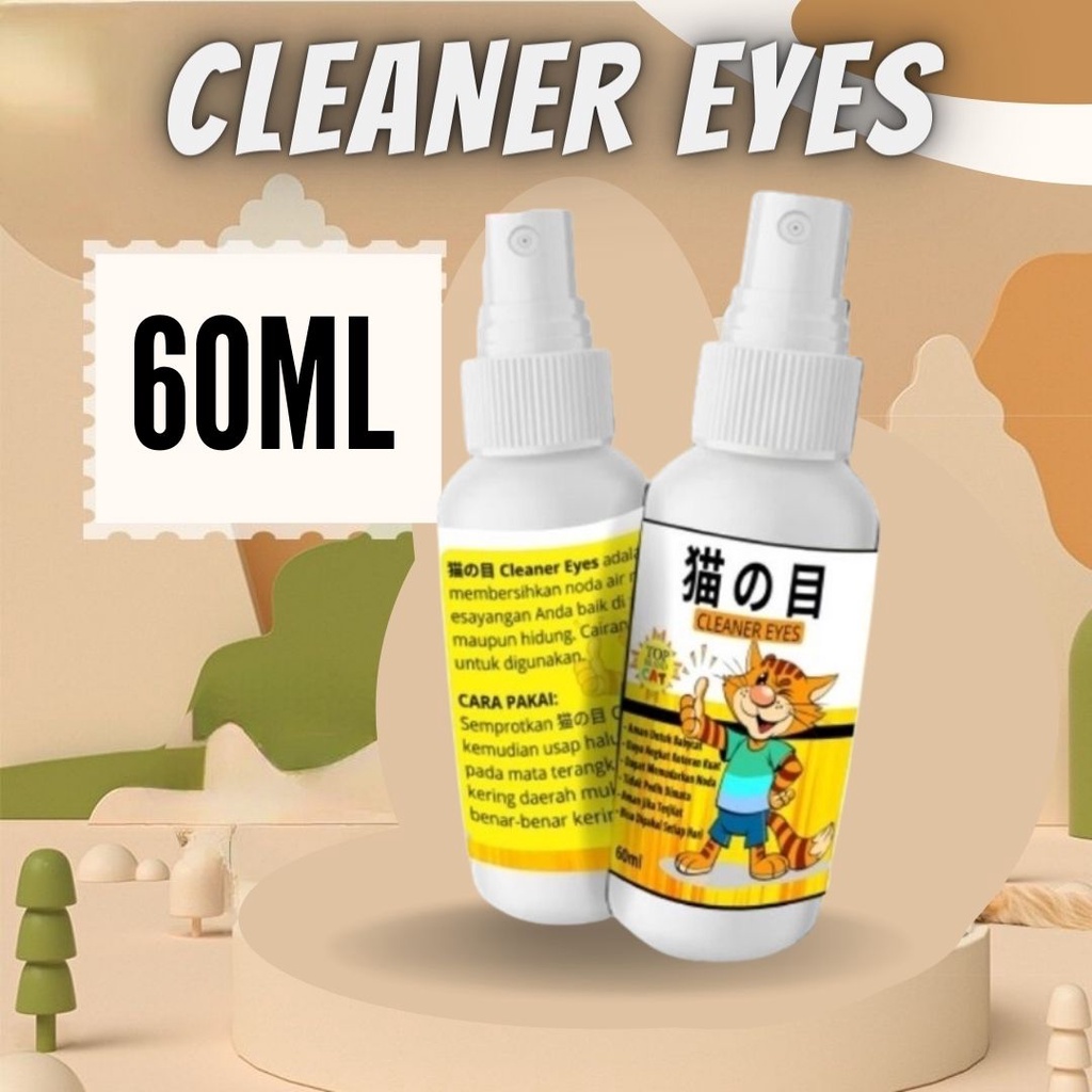 Cleaner Eyes Cat - Pembersih Mata Kucing Pembersih Belek Noda FEZONE