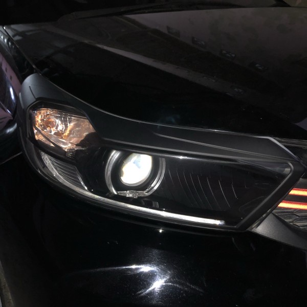 Garnis depan allnew brio 2019 black doff