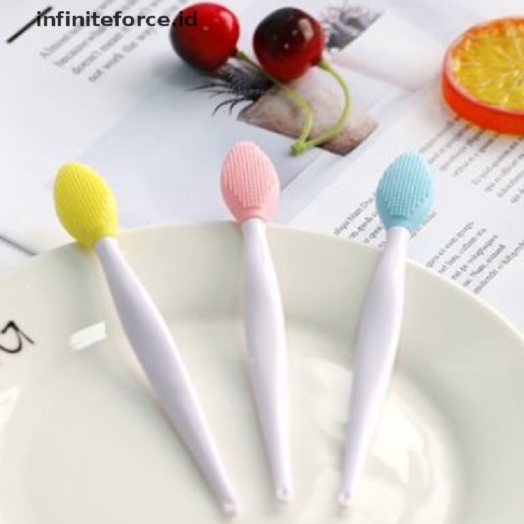 Infiniteforce.id Brush Silikon Pembersih Komedo Wajah 6 Warna