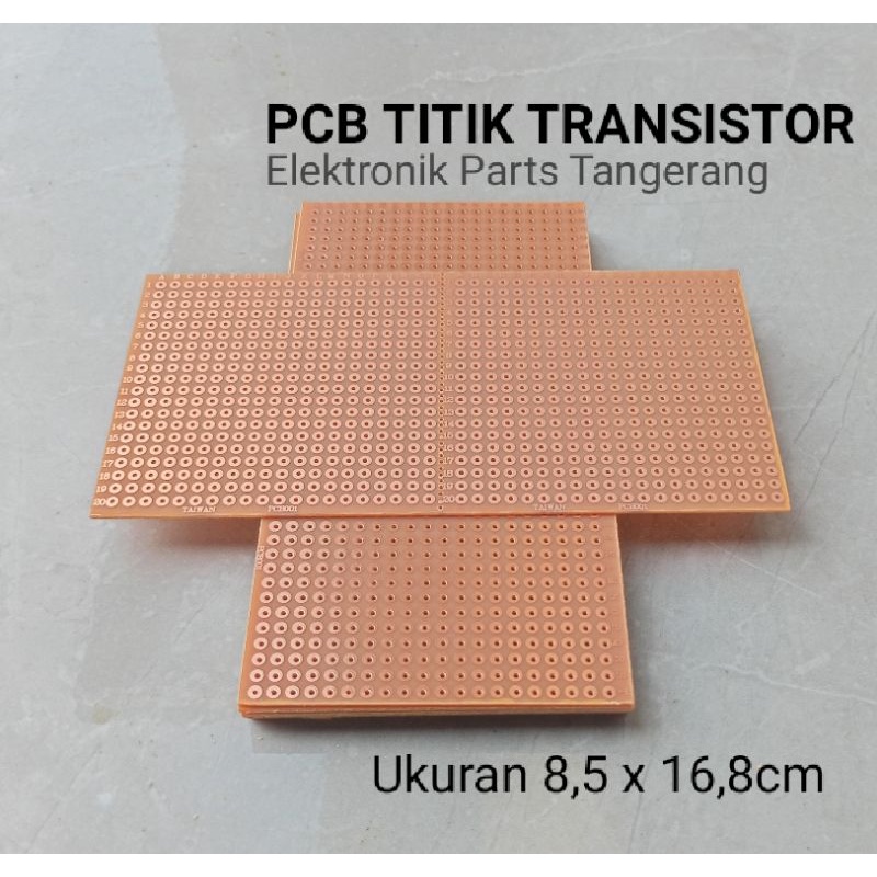 Jual PCB TITIK TRANSISTOR PCB 001 TAIWAN PCB 001 TITIK TRANSISTOR