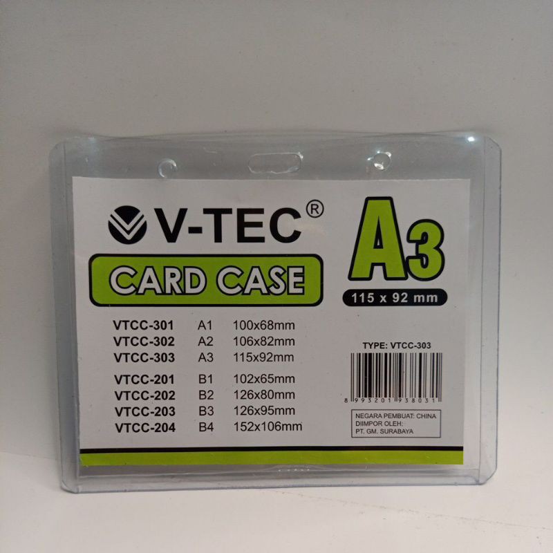 

CARD CASE A3 - 115 X 92 MM