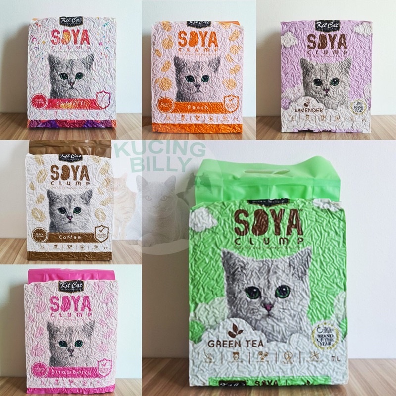 Jual Kitcat Soya Clump 7lt Cat Litter Pellet Kedelai Pengganti Pasir