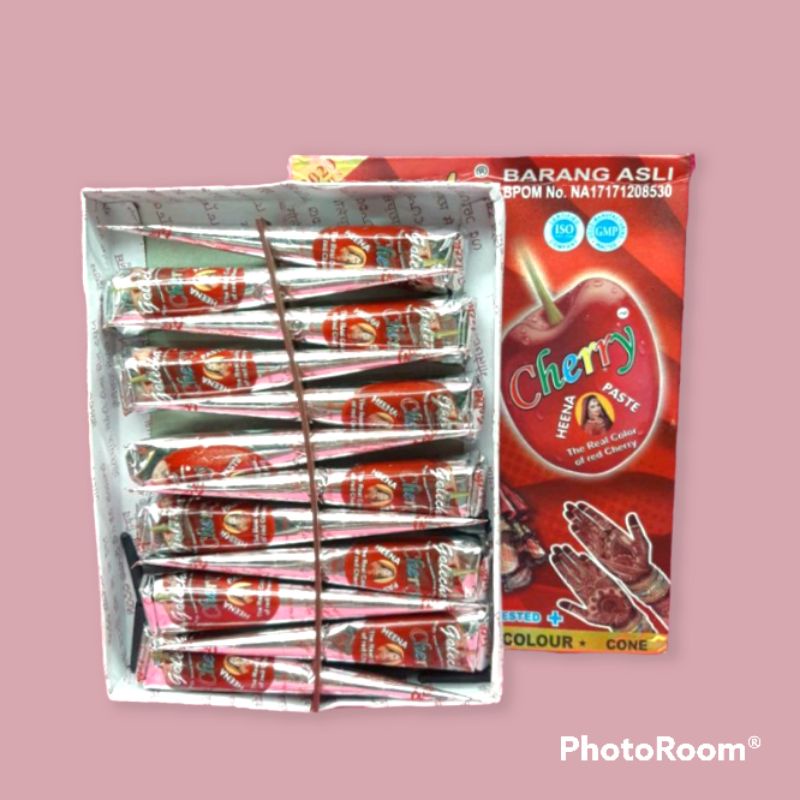 SATUAN HENA GOLECHA 4 VARIAN WARNA BPOM