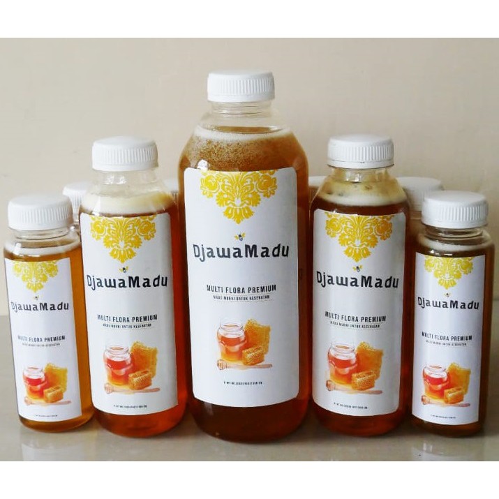 Madu Asli 100% Murni Raw Honey Nektar Multiflora 1kg Promo