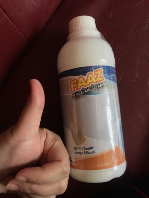 Pembersih Porcelain Serbaguna Faaz Pembersih Noda Kaca Membandel