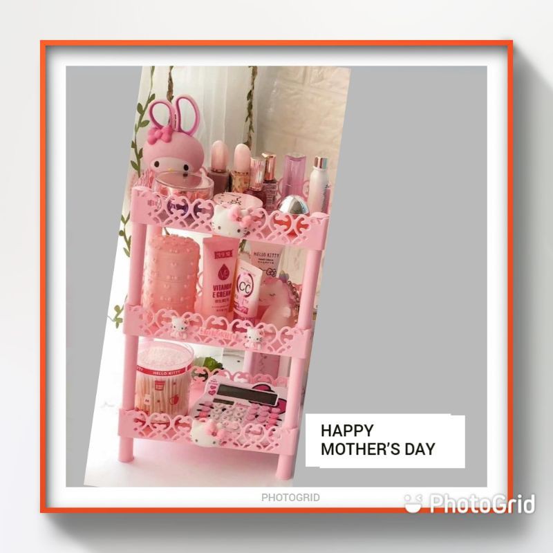 Rak susun 3 hello kitty