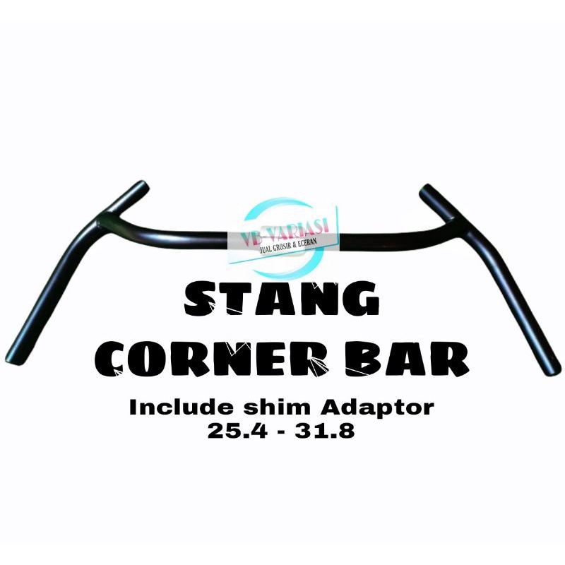 STANG HANDLEBAR GRAVEL CORNER BAR SEPEDA MTB BALAP ROADBIKE FEDERAL COMMUTER BIKE