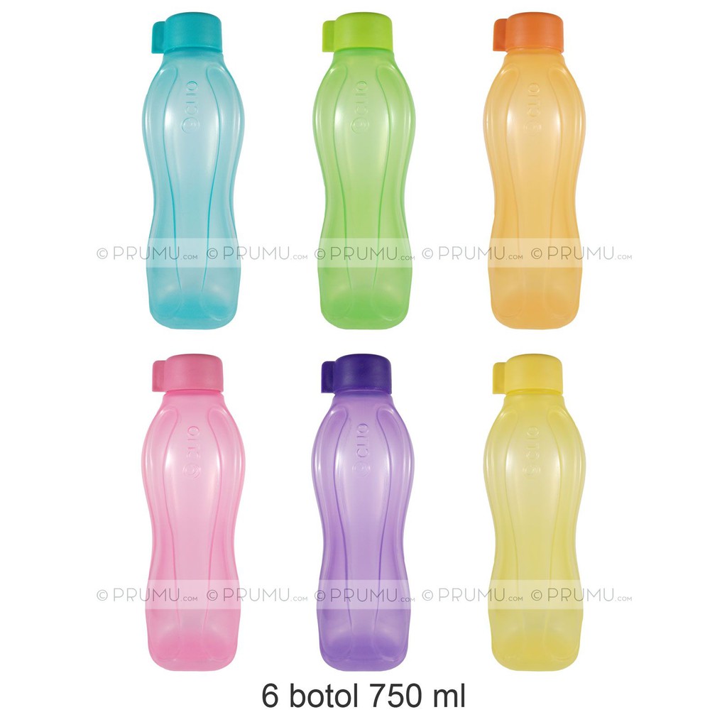 6 Botol Minum - 750 ml / Botol air 750 ml - Clio Evo