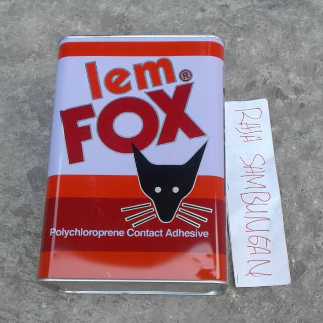 

lem fox kuning 2.5 kg lem fox kayu lem karpet lem karet lem kulit 2.5 kg DISKON6