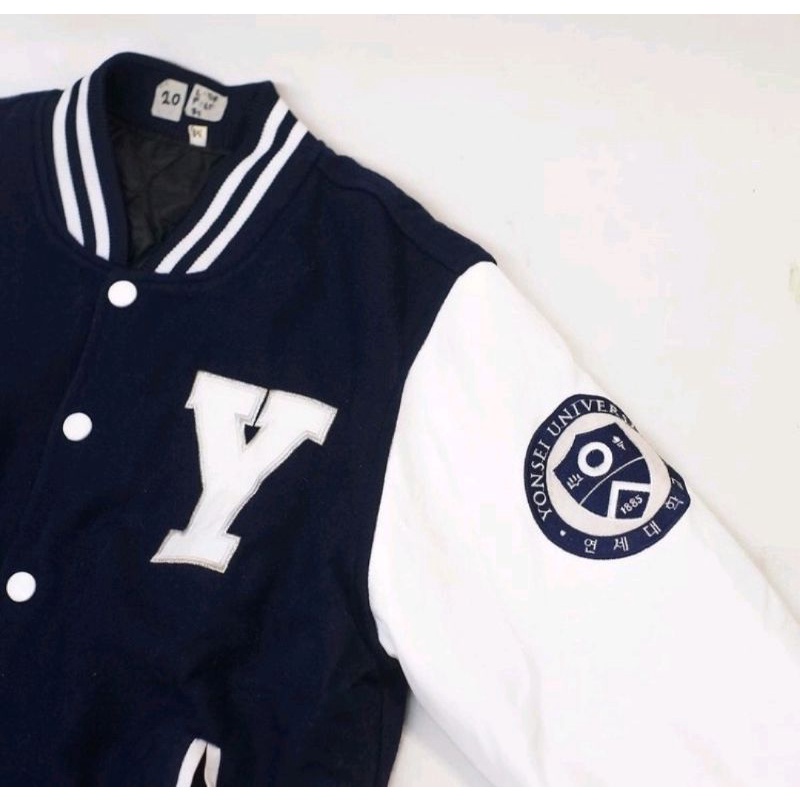 Varsity Jacket Yonsei Blue (Likenew)