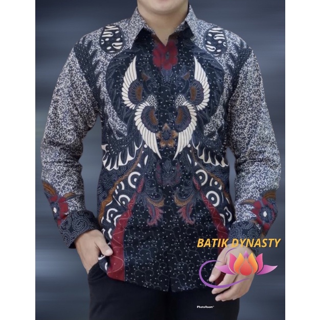Kemeja batik pria atasan batik primium original Khas solo kemeja batik slimfit dan reguler batik ter