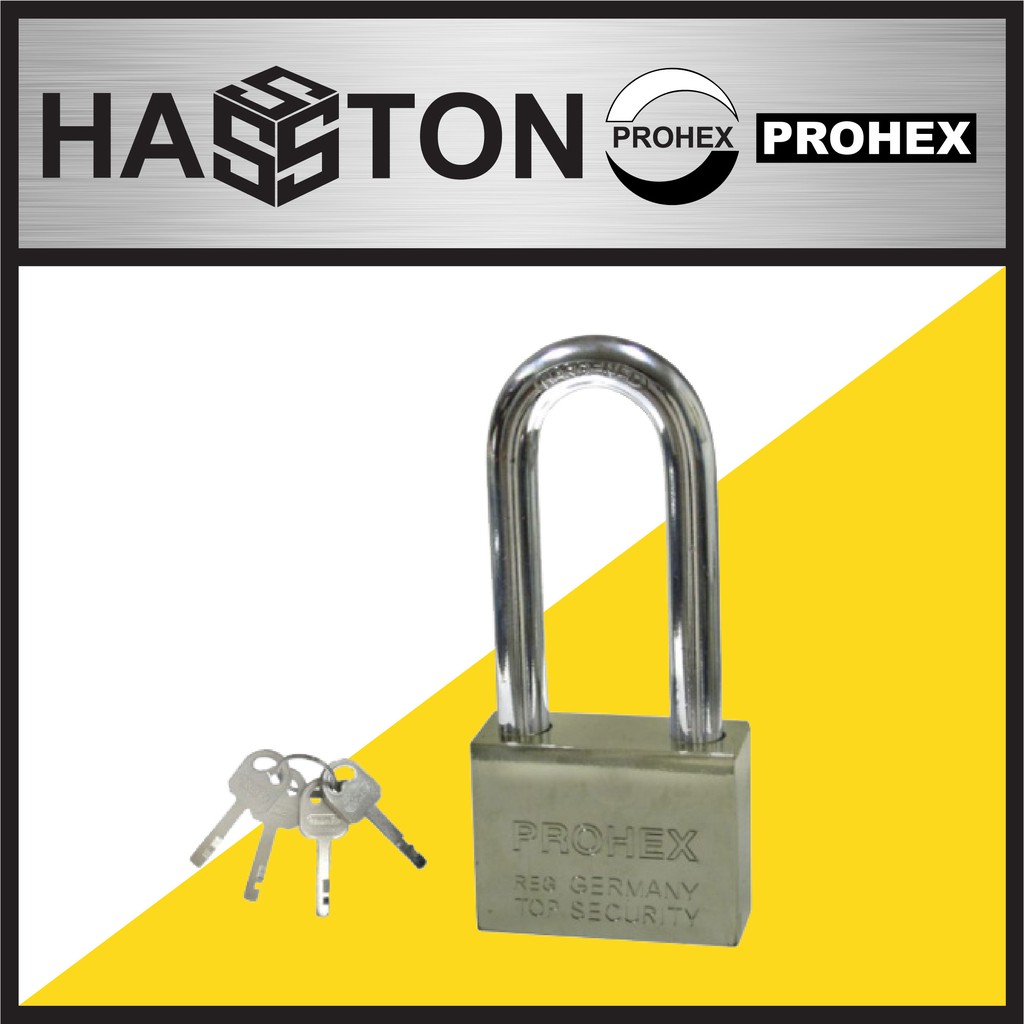 

HASSTON Gembok Satin Leher Panjang 50mm (1092-002)