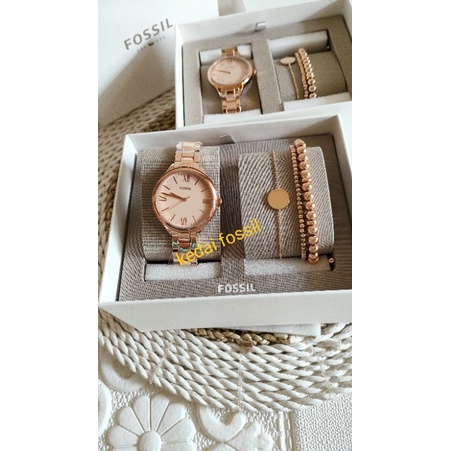 Jam tangan wanita BQ3543 set bracelet