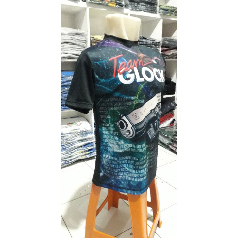 KAOS SUBLIME JERSEY TEAM GLOCK SINGLE PRINT