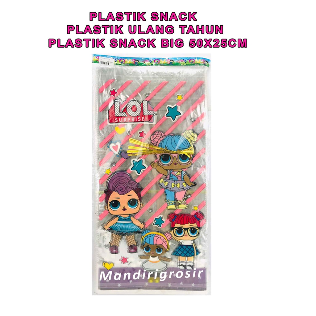 Plastik Snack Ulang Tahun * Plastik Snack * Bungkus Snack
