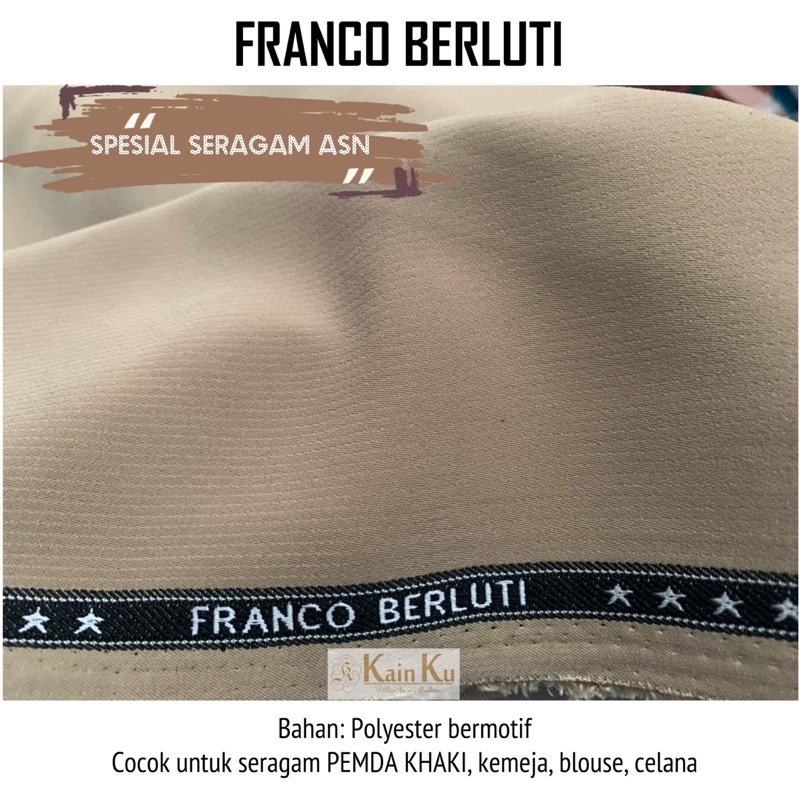 KAIN PEMDA SERAGAM KHEKI KHAKI ASN