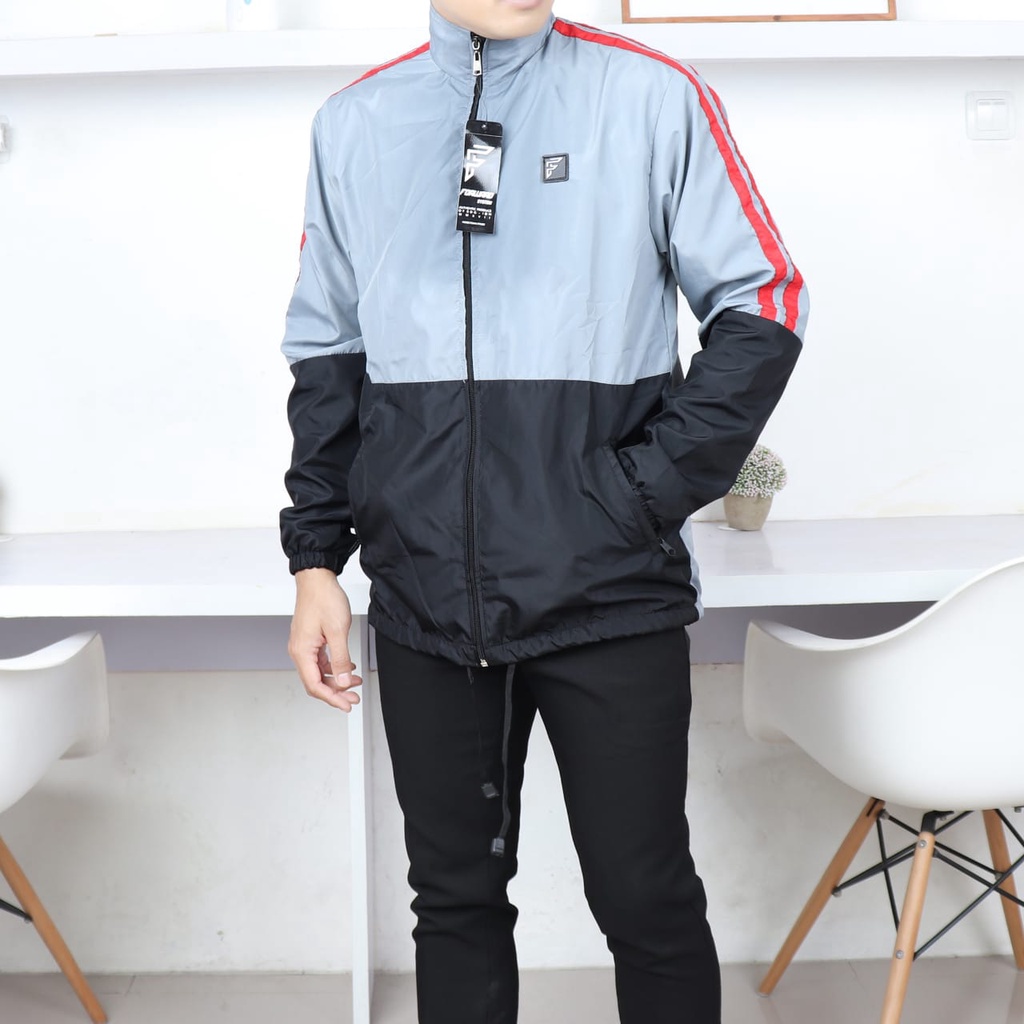 Jaket parasut pria original forward system-1