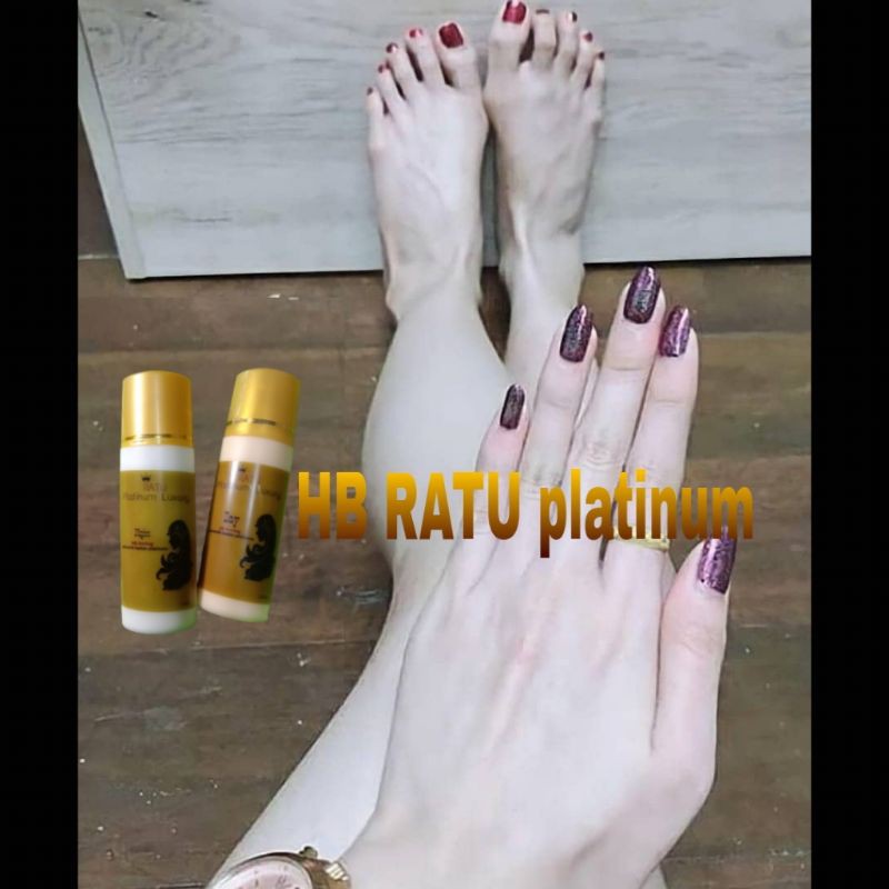 [LOTION DOSTING AMPUH]HB RATU platinum luxury tanpa pengelupasan / hb whitening