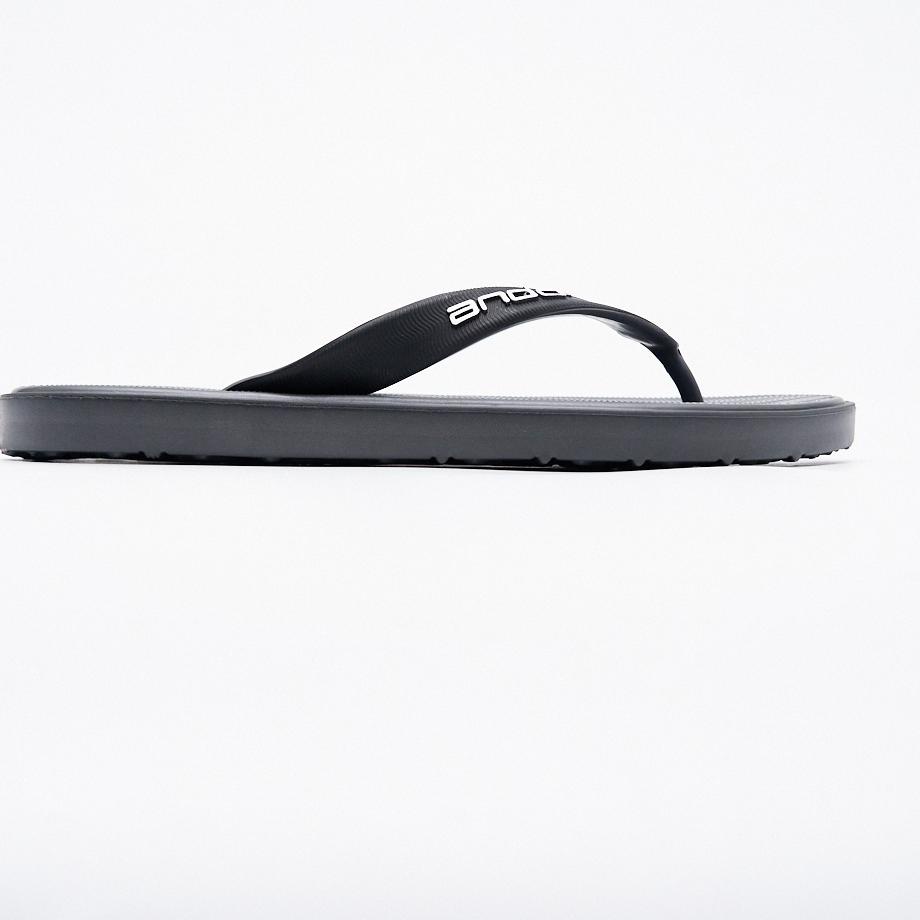 Terbaru.. Ando Official Sandal Jepit Bomber Pria Dewasa - Hitam/Abu Abu Tua