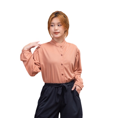 ZASKIYA - Rivery Blouse / Nameria / River Oversize Blouse Crepe / AIRFLOW / RIVERY PREMIUM