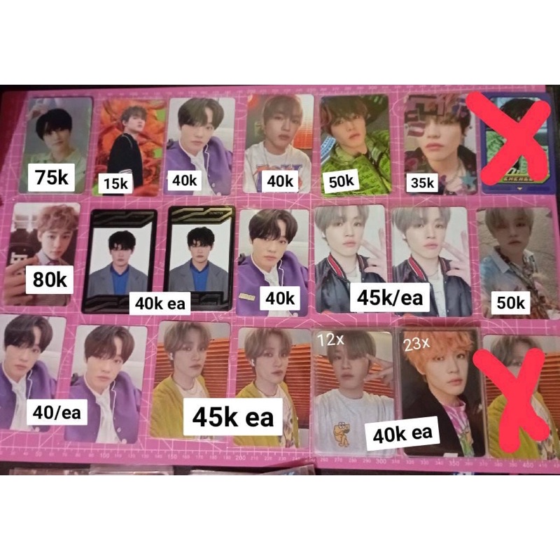 Official photocard chenle bene alladin season gretting ar clip hot sauce hs keycard beatbox digipack