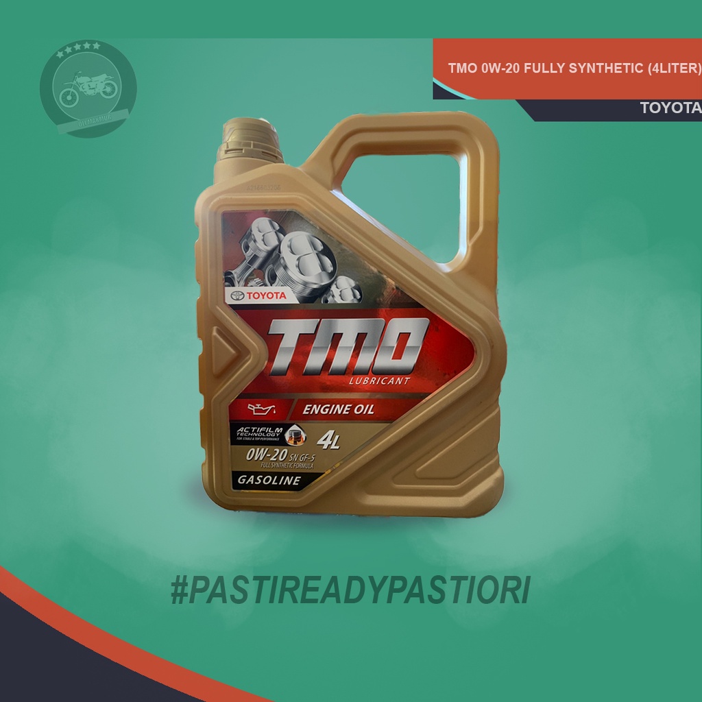 TOYOTA TMO 0W-20 FULLY SYNTHETIC (4L)