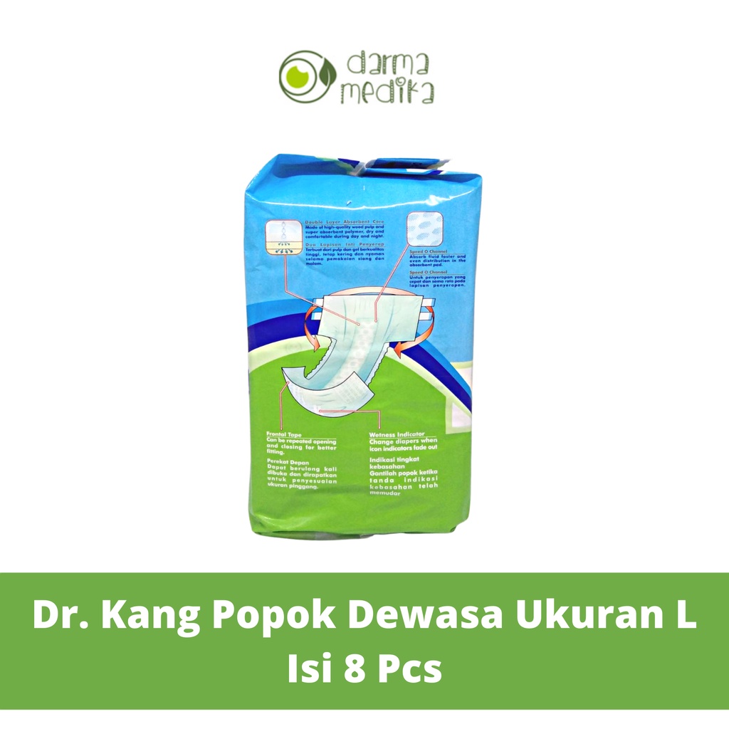 Dr. Kang Adult Diapers L isi 8 pcs 8pcs