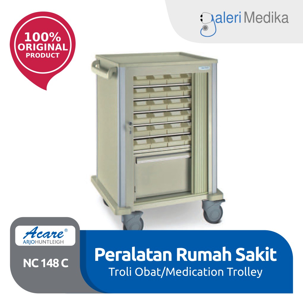 Troli Obat - Medication Trolley Acare NC 148C