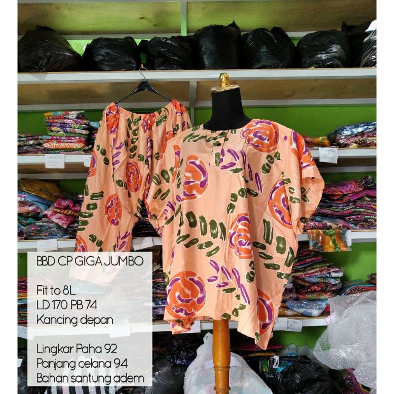 setelan baju bali/babydoll/setelan baju tidur jumbo/piyama