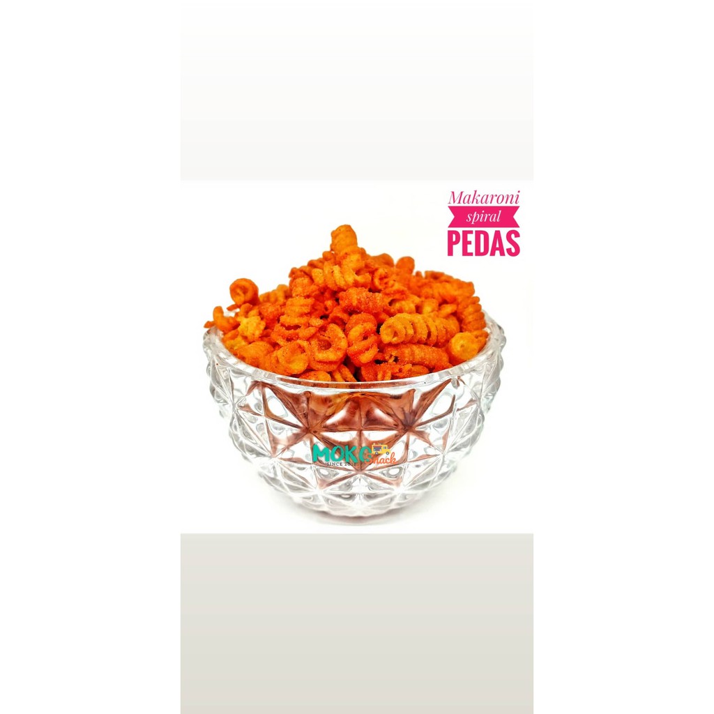 

Snack Cemilan Makaroni Spiral Pedas 1 Kg