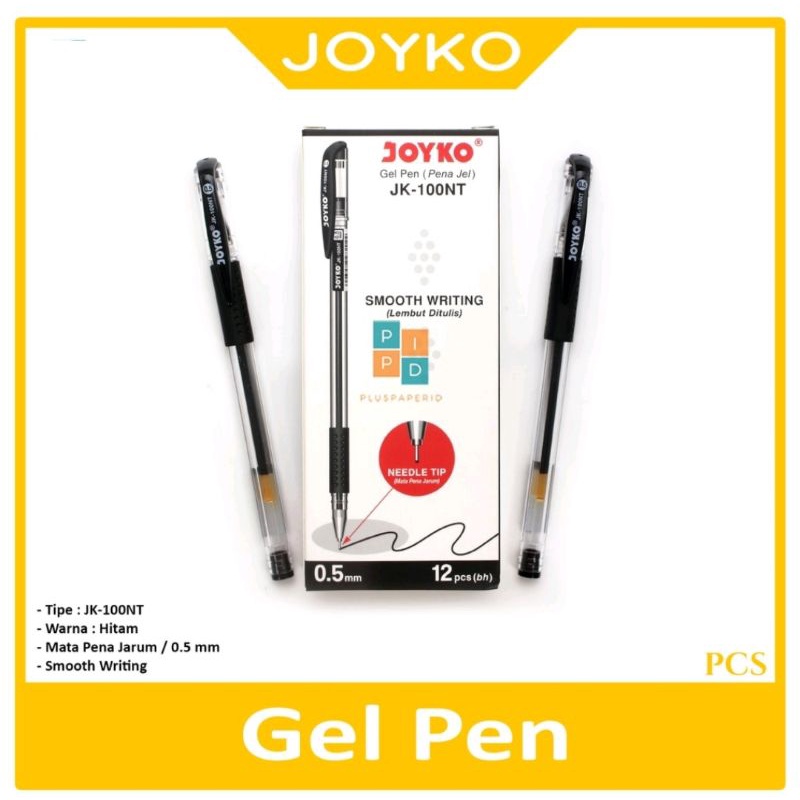 

Balpoint Joyco Gel Isi 3 Pcs Black