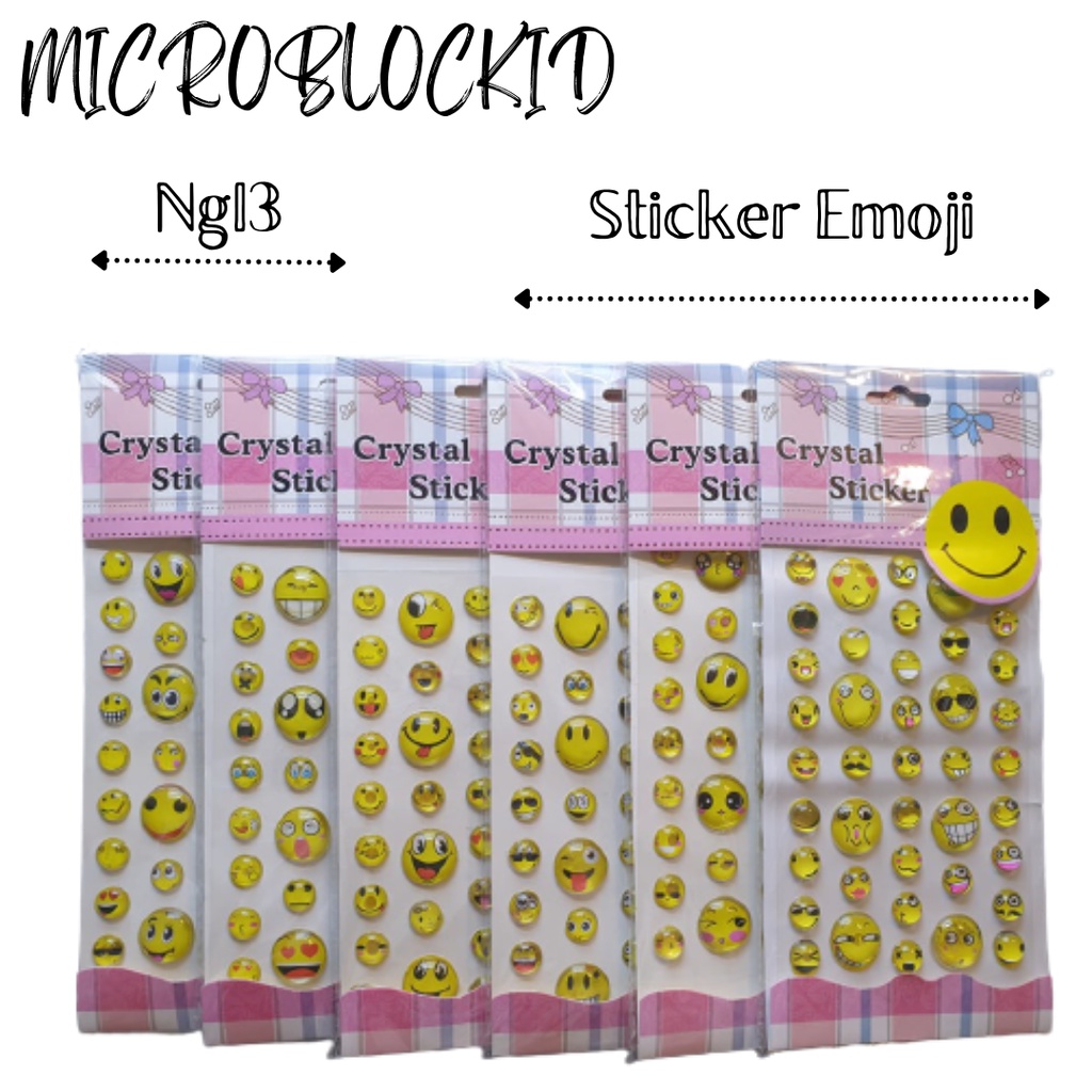 

STICKER EMOJI ANAK STICKER CRYSTAL NGL3 EMOJI NONGOL STICKER RESIN KARAKTER