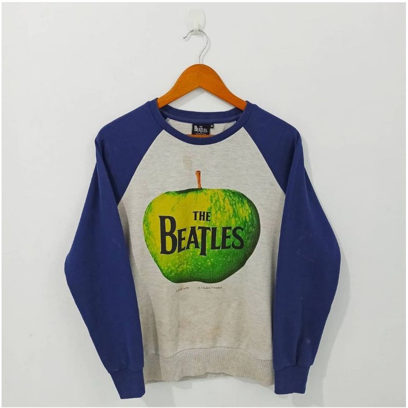 Crewneck second murah The Beatles Apple corp. Official Cr2013 2nd.used.PL