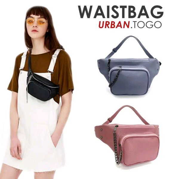 Tas Wanita  WAISTBAG WANITA URBAN TOGO FASHION IMPORT  Murah