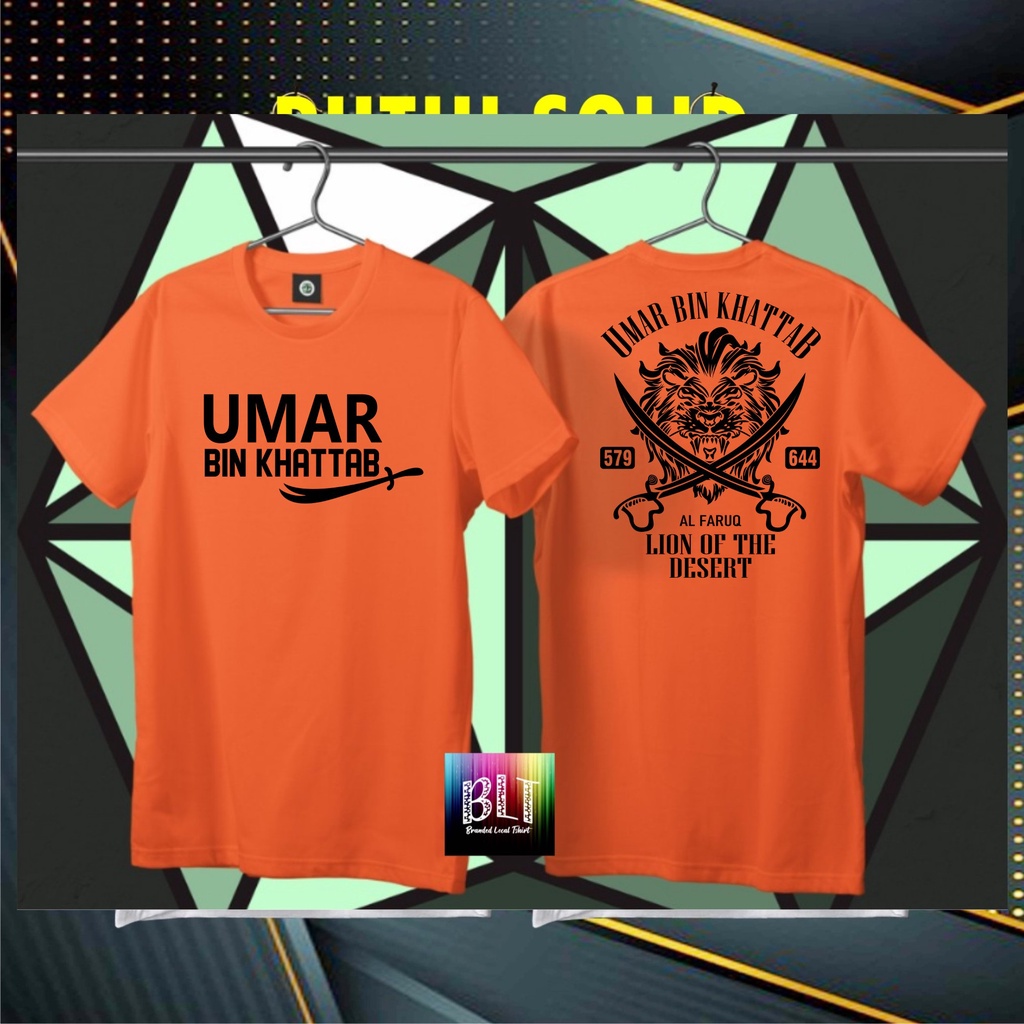 Terviral Kaos DB Umar Bin Khattab/Kaos Dakwah Islam/Kaos HITS Islam Pesantren KAOS BANDUNG/KAOS MURAH Dakwah Islam/KAOS DISTRO murah Kaos Umar Bin Khatab Kaos Santri umur bin khatab kaos murah termurah kaos pesantren