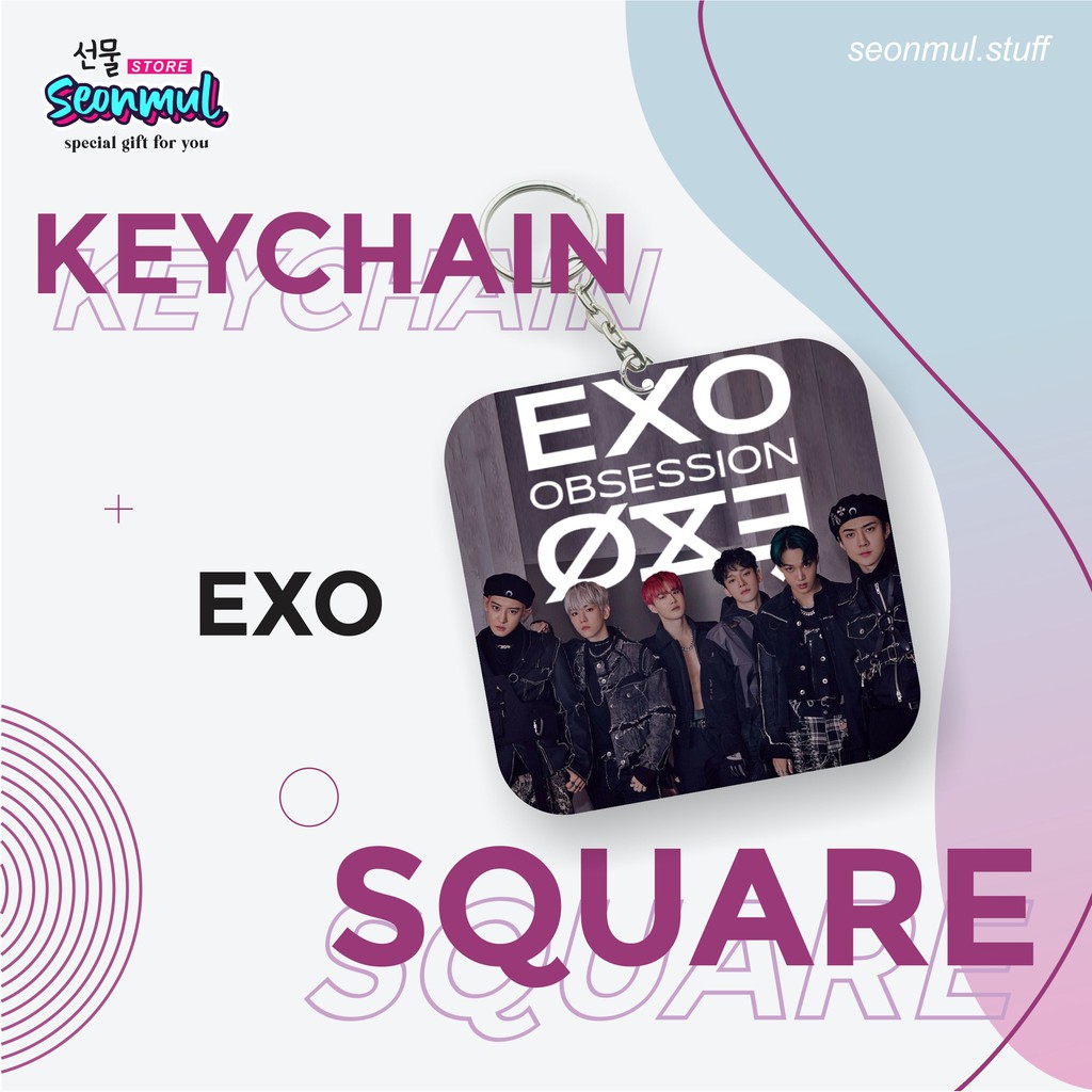 GANTUNGAN KUNCI KPOP / KEYCHAIN KPOP - BT21 SHINEE EXO