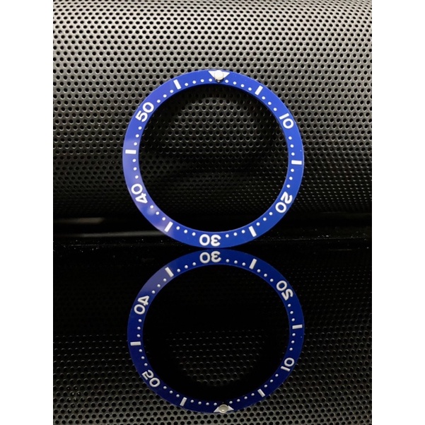 DLW Ceramic Bezel Insert FLAT Blue for Seiko SKX SRPD