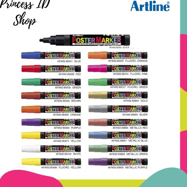

[KODE E7QPV] SPIDOL POSTER MARKER ARTLINE EPP-4