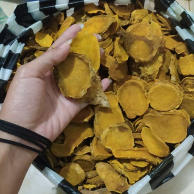 

Temulawak kering Asli 100%