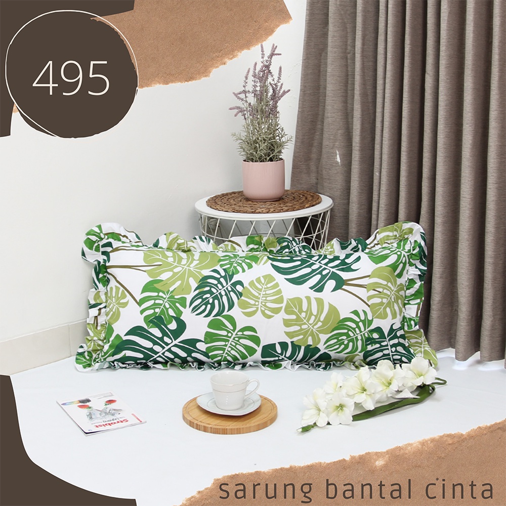 Sarung bantal cinta rumbay bunga