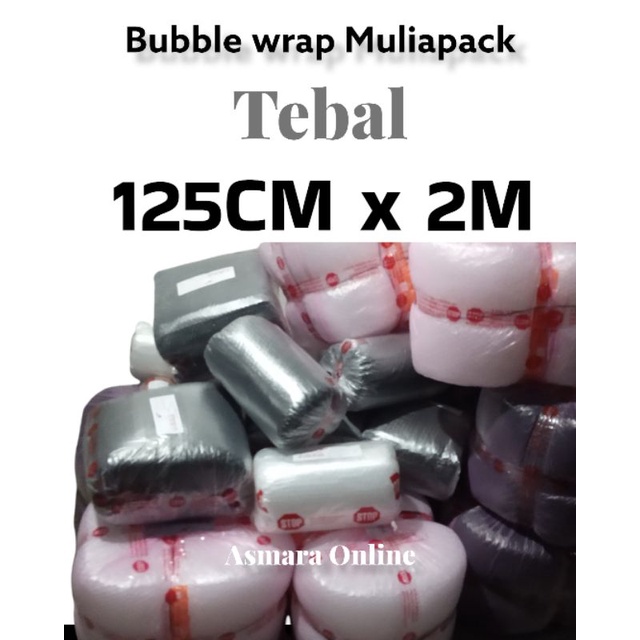 

Promo Bubble Wrap Muliapack 2M x 125CM [ 1 Kg muat 4 Roll ]