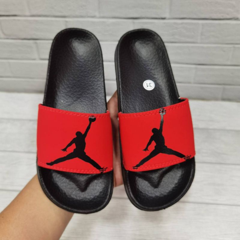 Sandal Jordan Slip Slop Anak. Ukuran 31-35 Unisex