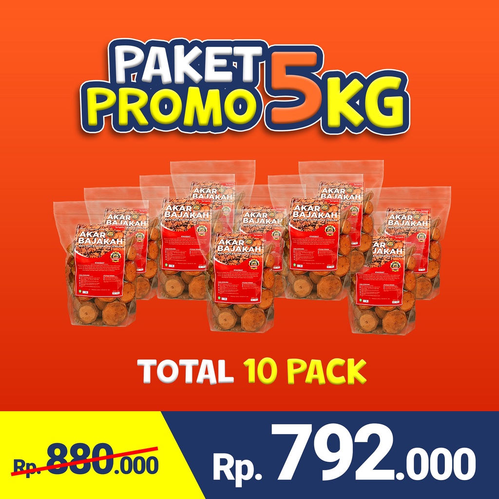 

[Paket 5kg] Akar Kayu Bajakah Tampala MERAH kering Siap Seduh (100% Original) Asli Kalimantan