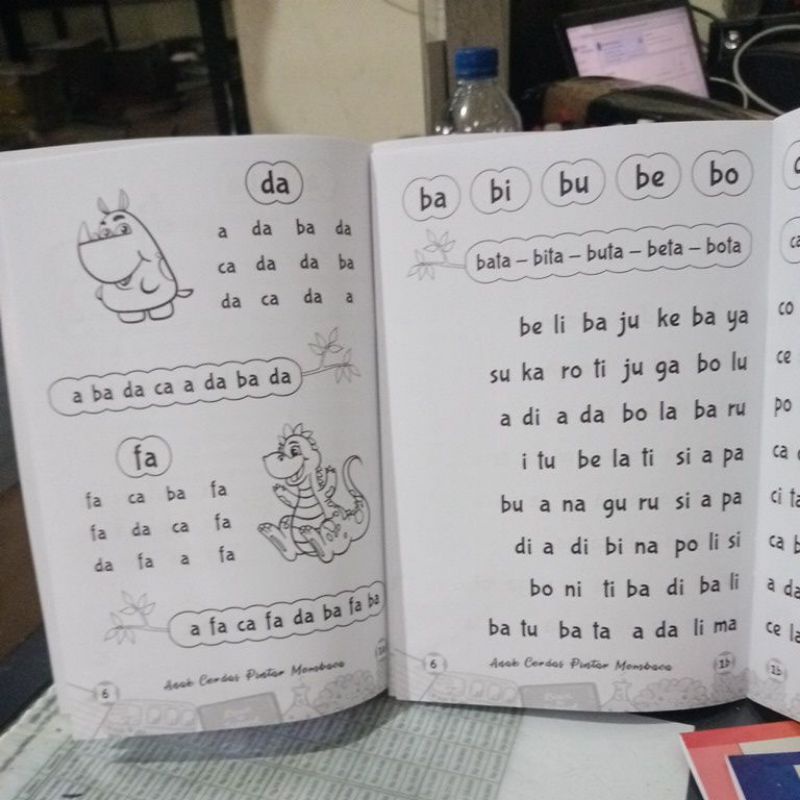 buku anak cerdas pintar membaca paket  2 buku 1a&amp;1b (15×24cm)